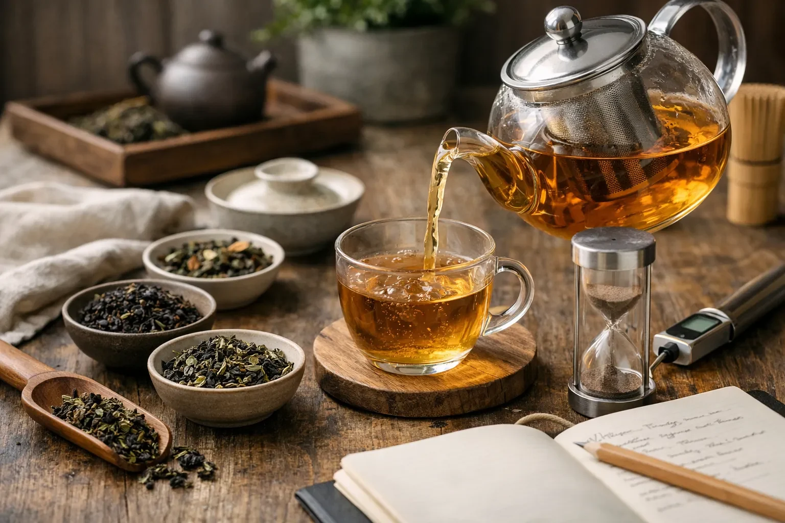 Oolong. Entre vert et noir.