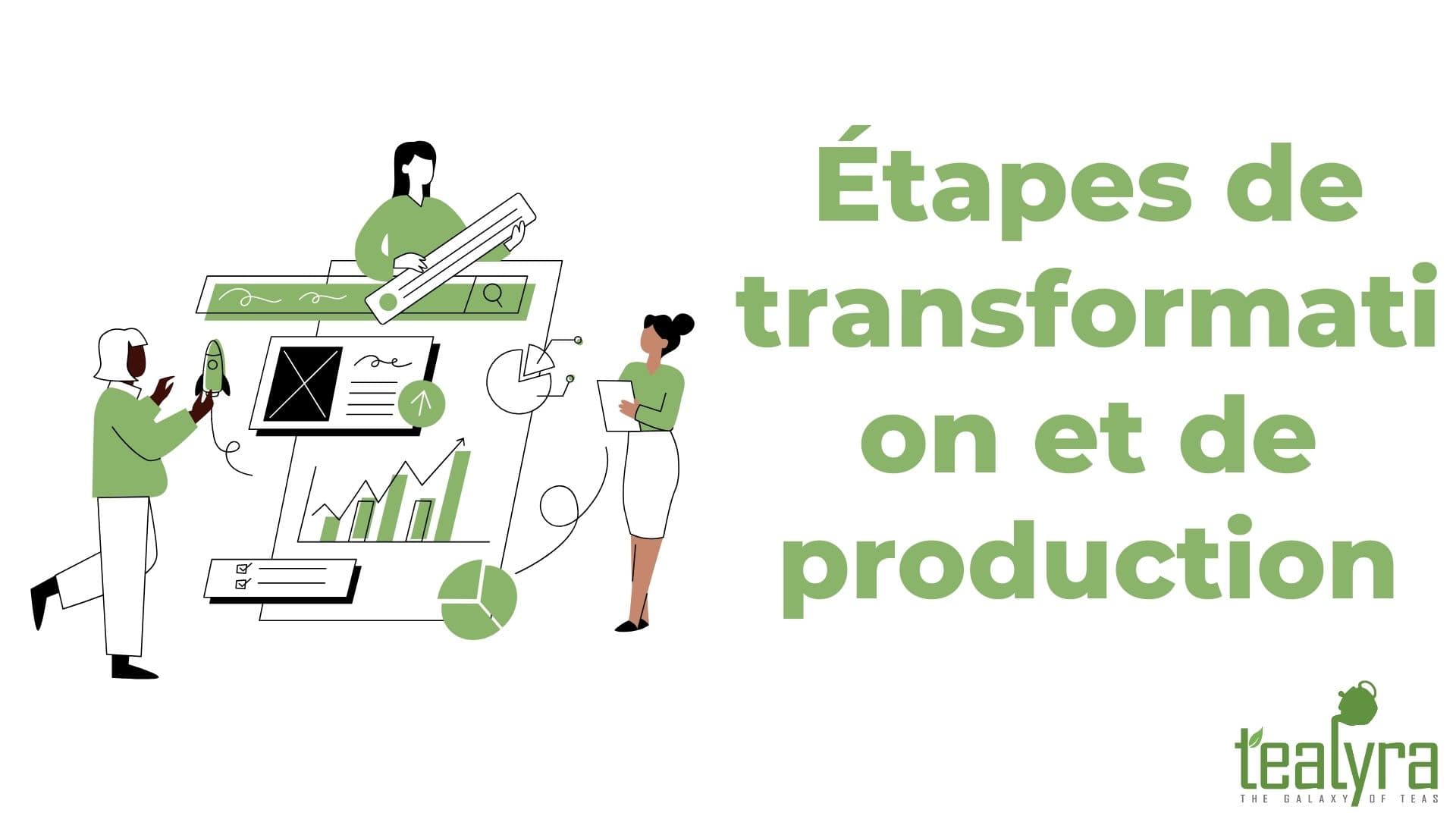 Étapes-de-transformation-le-thé-Darjeeling