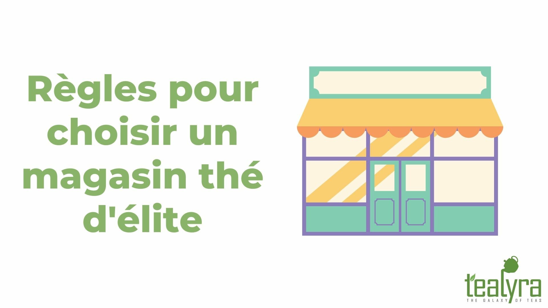 magasin thé d'élite