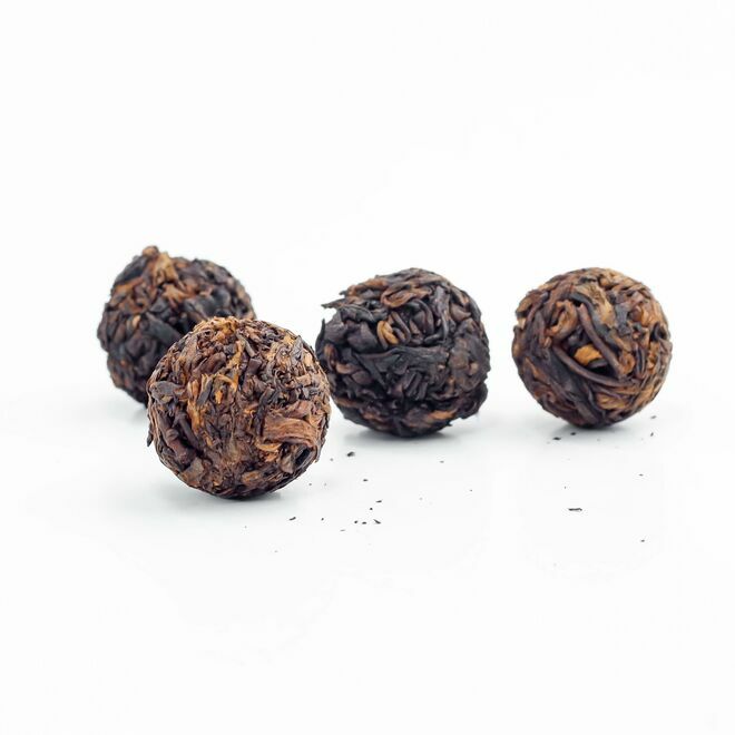 2015 Bu Lang Shan Pu'erh Ripe Dragon ball