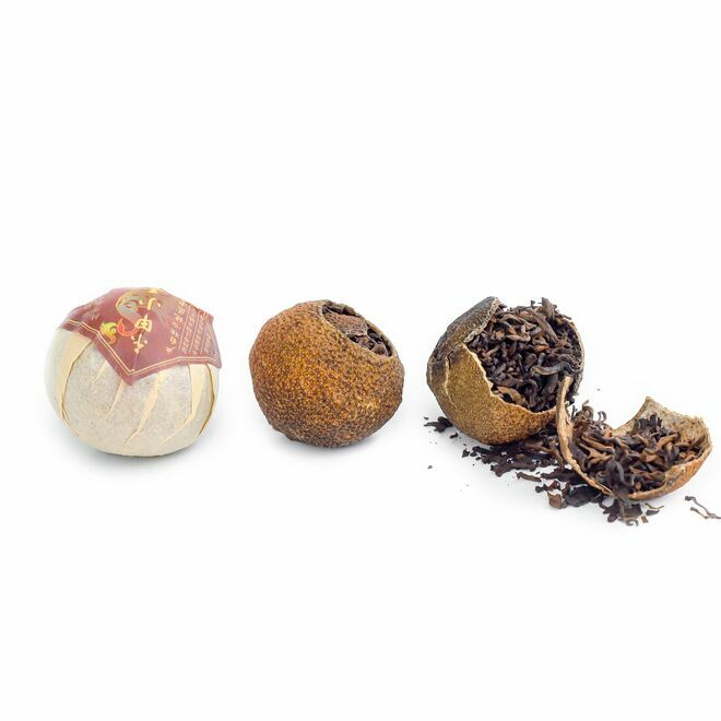 Ju PI - Pu'Erh Mûr au Zeste de Mandarine