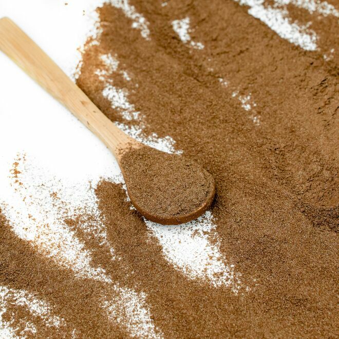 Gezuckerter gerösteter Matcha