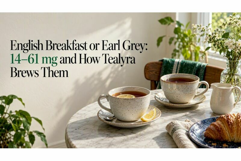 English Breakfast ou Earl Grey : caféine, goût et conseils d'infusion